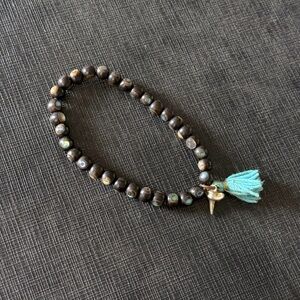 Unique Shark Tooth Beaded Bracelet